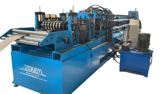 C Z Purlin Channel Cold Roll Forming Machine Full Auto для оцинкованного стального профиля