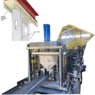 Многослойная дорожка с обычным профилем стойки и дорожки, станок для производства для Канады