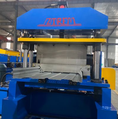 Машина для формования профилей акустических звукозащитных панелей