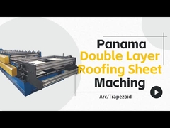 Двухслойная машина в США для AG панели и 7/8 гофрированной панели